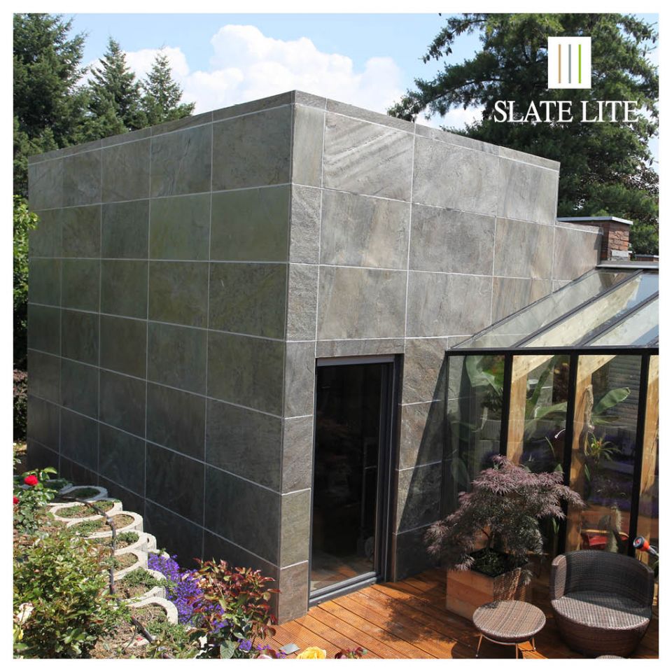Mosaic Tile USA: Slate-Lite Verde Gris Stone Veneer