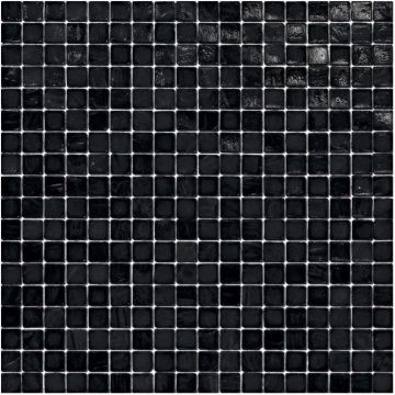 Sicis Murano Smalto Black Glass Tile