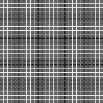 Geometro Solid Squares Graphite Glass Tile