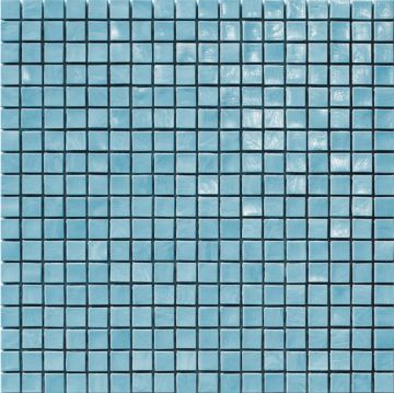 Sicis Murano Smalto Turquoise Glass Tile