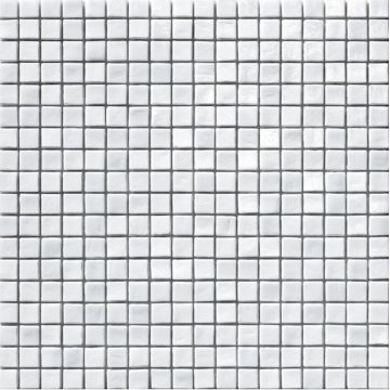 Sicis Murano Smalto White Glass Tile