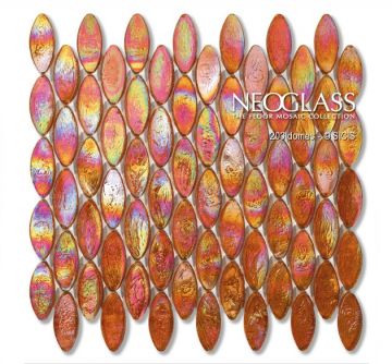 Sicis NeoGlass Iridescent Domes Jute 203