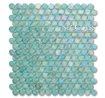 Sicis NeoGlass Iridescent Barrels Organza 242