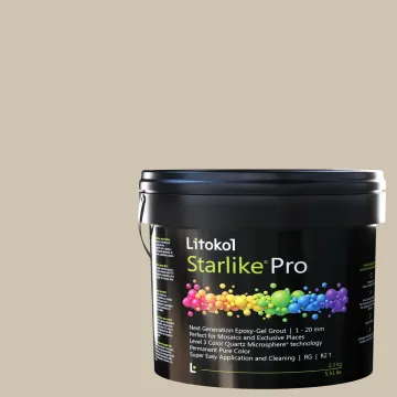Starlike Pro Bianco di Spagna 26 Epoxy Grout - 5.5 lb pail