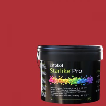 Starlike Pro Rosso Venezia 50 Epoxy Grout - 5.5 lb pail