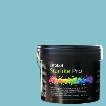 Starlike Pro Blue Pevero 59 Epoxy Grout - 5.5 lb pail