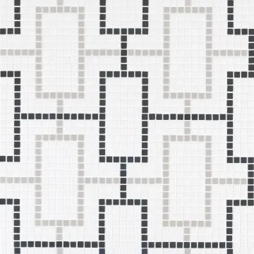 Avora Cardin Bond Recycled Glass Tile 1/2" Square