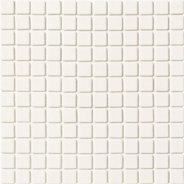 Alttoglass Solid White 1" x 1"