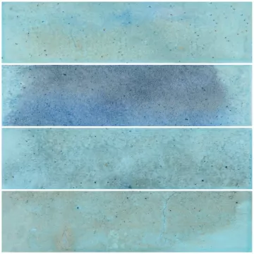 Artistry In Mosaics Porcelain Verdigris Field 3x12