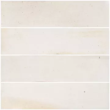 Artistry In Mosaics Porcelain Antique White Field 3x12