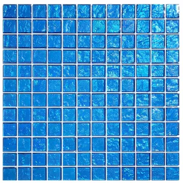 Artistry In Mosaics Glass Tile Galaxy Blue 1x1