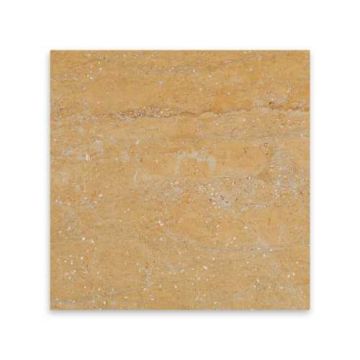 Hand Cut Giallo Reale Marble Stone Tile 1/2 lb