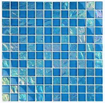 Artistry In Mosaics Glass Tile Twilight Azure 1x1