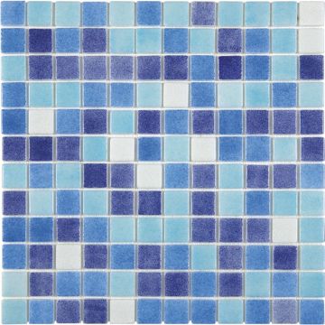 Alttoglass Fog Blend Jaen 1" x 1" Glass Tile