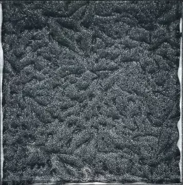 Artistry In Mosaics Glass Tile Moonscape Black 6x6