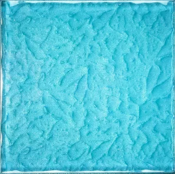 Artistry In Mosaics Glass Tile Moonscape Turquoise 6x6