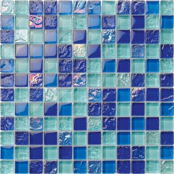 Alttoglass Bahama Nassau 1" x 1" Glass Tile