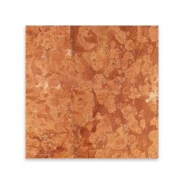 Hand Cut Rosso Verona Marble Stone Tile 1/2 lb