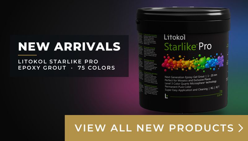 New arrivals: Litokol Starlike Pro epoxy grout