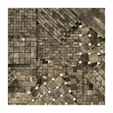 Sicis Emperador Marble Polished 5/8" x 5/8"