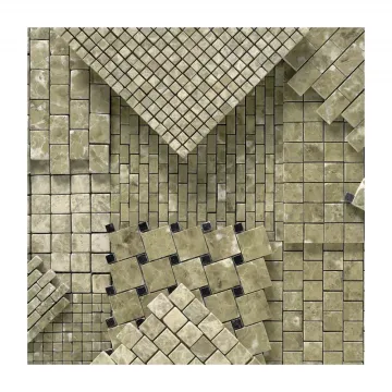 Sicis Emperador Light Marble Polished 5/8" x 5/8"