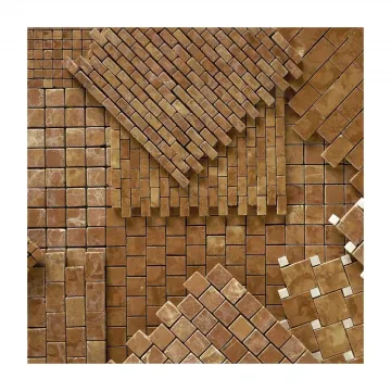 Rosso Verona Polished Marble 5/8" x 5/8"