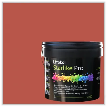 Starlike Pro Terracotta 34 Epoxy Grout - 5.5 lb pail