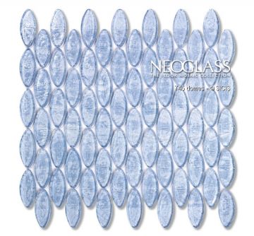 Sicis NeoGlass Transparent Domes Cashmere 745