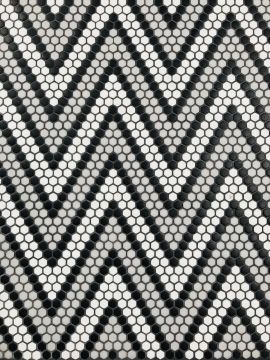Geometro Classic Amiens, Recycled Glass Tile