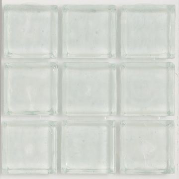 Huron Diamond Clear Glass Tile