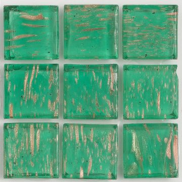 Huron Malachite Aventurina Glass Tile