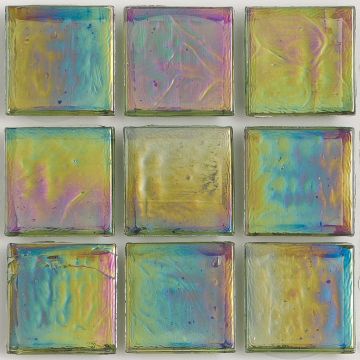 Huron Orthoclase Iridescent Glass Tile