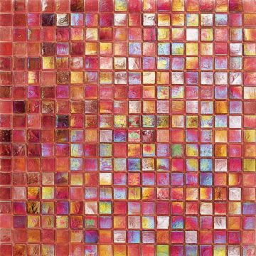 Sicis Glimmer Melograno 140, 5/8" x 5/8"- Glass Tile