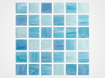 Aquabella North Seas Icelandic 1x1 Glass Tile