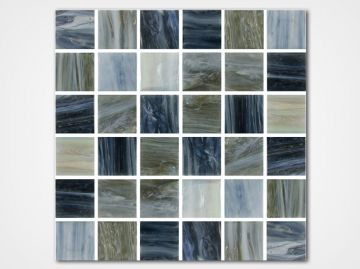 Aquabella North Seas Adriatic 1x1 Glass Tile