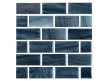 Aquabella North Seas Arctic 1x2 Glass Tile
