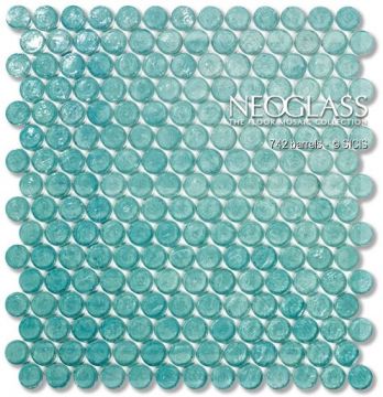 Sicis NeoGlass Translucent Barrels Organza 742