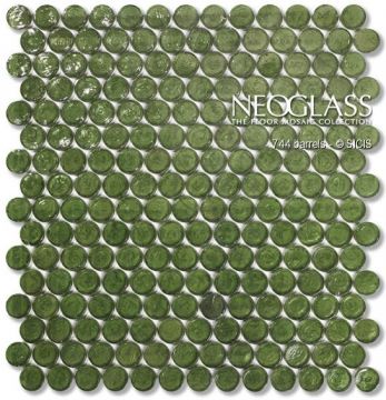 Sicis NeoGlass Translucent Barrels Tweed 744