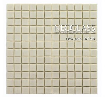 Sicis NeoGlass Natural Cubes Birch