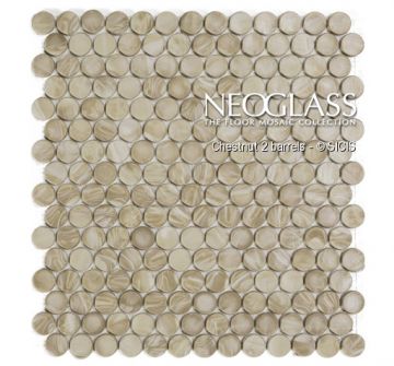 Sicis NeoGlass Murano Barrels Chestnut 2