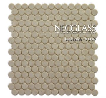 Sicis NeoGlass Natural Barrels Sand