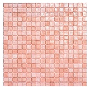 Sicis Waterglass Blush 7, 5/8" x 5/8"- Glass Tile