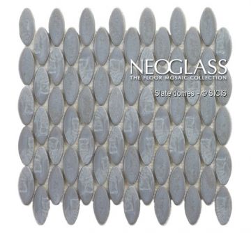 Sicis NeoGlass Natural Domes Slate